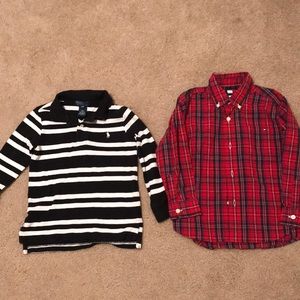 Boys 4t Super Cute Polo & Tommy Shirts